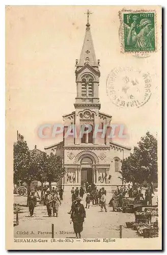 Cartes postales Miramas Gare B du Rh Nouvelle Eglise