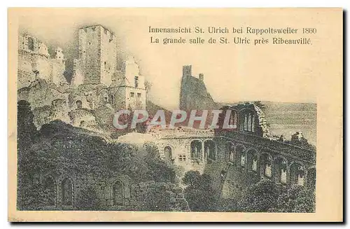 Cartes postales Innenansicht St Ulrich bei Rappoltsweiler La grande salle