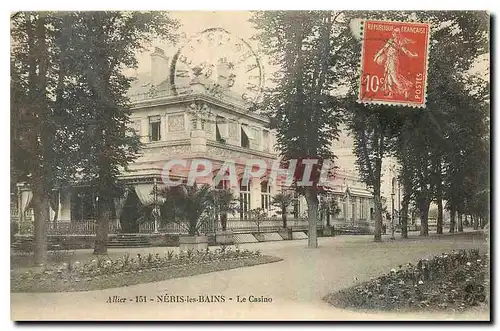 Cartes postales Allier Neris les Bains Le Casino