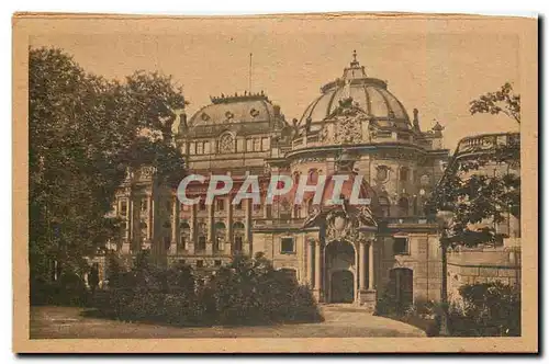 Ansichtskarte AK Wiesbaden Le Theatre avec foyer