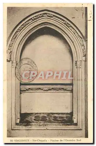 Cartes postales Vincennes Ste Chapelle Piscine de l'Oratoire Sud