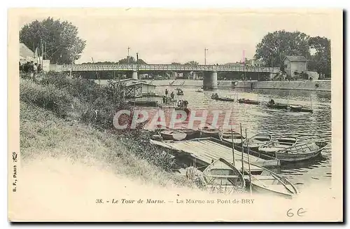Cartes postales Le Tour de Marne La Marne au Pont de Bry