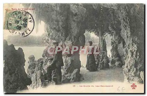 Ansichtskarte AK La Grotte du Lac Daumesnil Bois de Vincennes