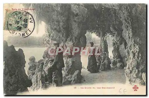Cartes postales La Grotte du Lac Daumesnil Bois de Vincennes