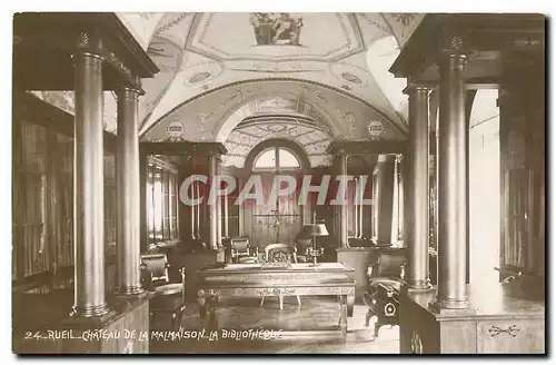 Cartes postales Rueil Chateau de la Malmaison la Bibliotheque