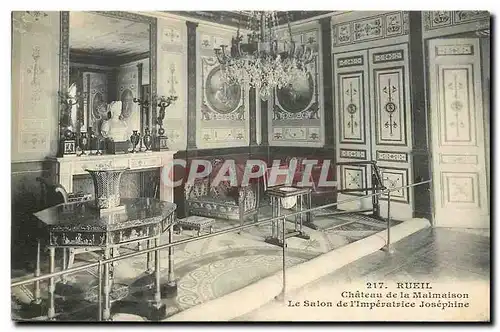 Ansichtskarte AK Rueil Chateau de la Malmaison Le Salon de l'Imperatrice Josephine