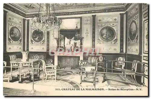 Cartes postales Chateau de la Malmaison Salon de la Reception