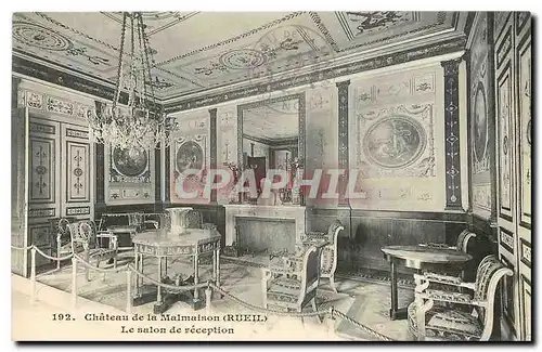 Cartes postales Chateau de la Malmaison Rueil Le salon de reception