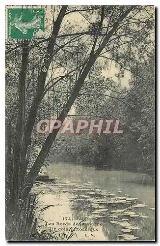 Ansichtskarte AK Les Bords de la Marne Un coin pittoresque