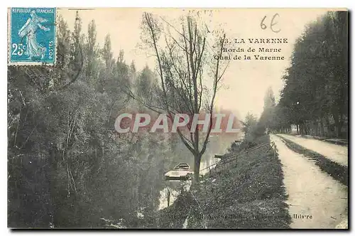 Ansichtskarte AK La Varenne Bords de Marne Quai de la Varenne