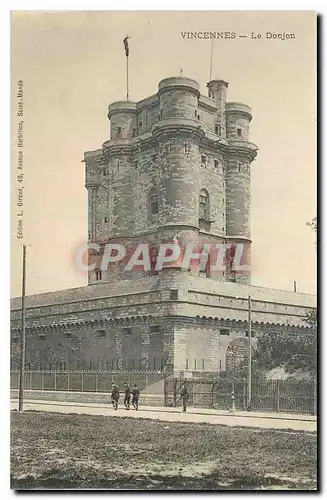 Cartes postales Vincennes Le Donjon