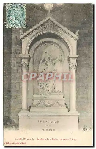 Ansichtskarte AK Rueil S et O Tombeau de la Reine Hortense Eglise