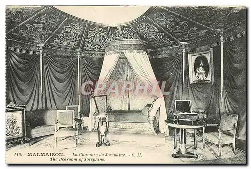 Cartes postales Malmaison La Chambre de Josephine