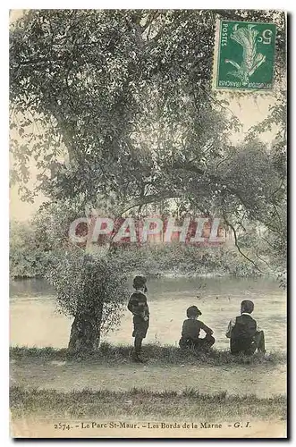 Cartes postales Le Parc St Maur Les Bords de la Marne Enfants