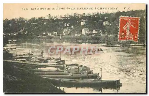 Cartes postales Les Bords de la Marne de la Varenne a Champigny