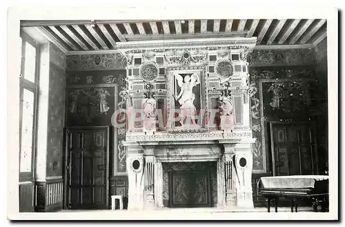 Cartes postales Ecouen Le Chateau de la Legion d'Honneur La Cheminee de la Salle d'Honneur