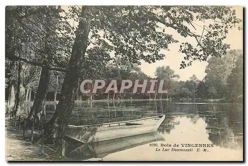 Ansichtskarte AK Bois de Vincennes Le Lac Daumesnil