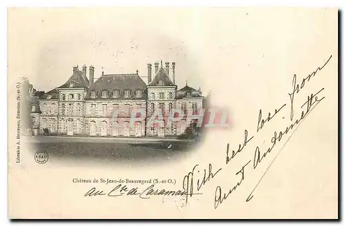 Cartes postales Chateau de St Jean de Beauregard S et O