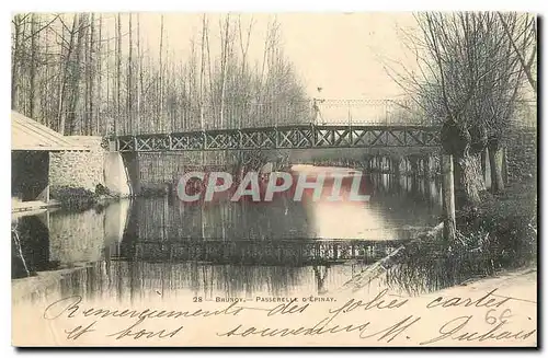 Ansichtskarte AK Brunoy Passerelle d'Epinay