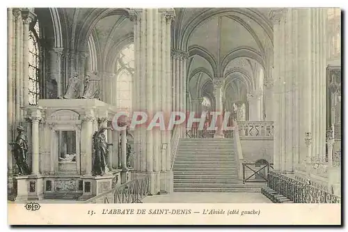 Ansichtskarte AK L'Abbaye de Saint denis L'Abside cote gauche