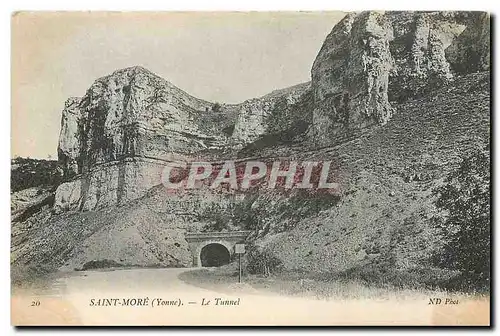 Cartes postales Saint More Yonne Le Tunnel