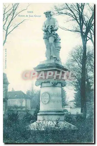 Cartes postales Sens Statue de Jean Cousin