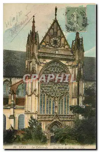 Cartes postales Sens La Cathedrale La Porte de Moise