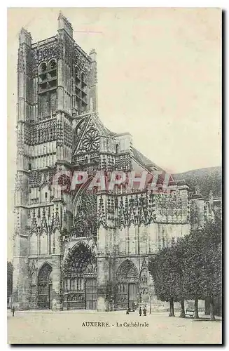 Cartes postales Auxerre La Cathedrale