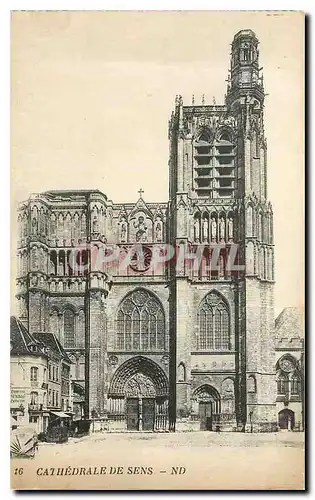 Cartes postales Cathedrale de Sens