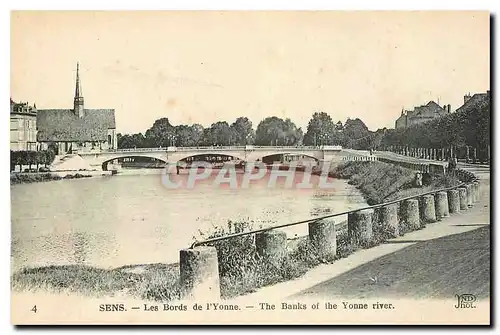 Cartes postales Sens Les Bords de l'Yonne