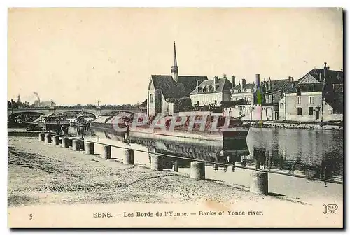 Cartes postales Sens Les Bords de l'Yonne