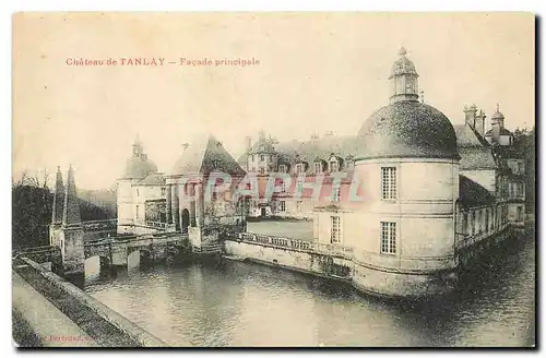 Cartes postales Chateau de Tanlay Facade principale