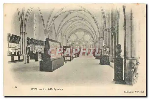 Cartes postales Sens La Salle Synodale