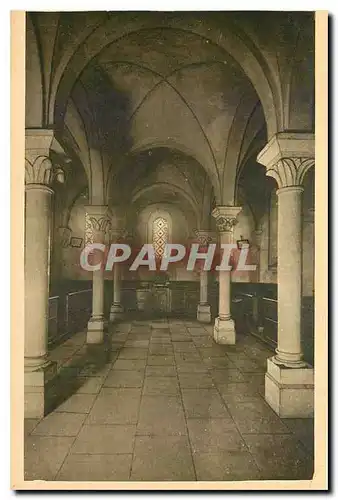 Cartes postales Monastere de Ste Marie de la Pierre qui Vire Yonne La Crypte Principale