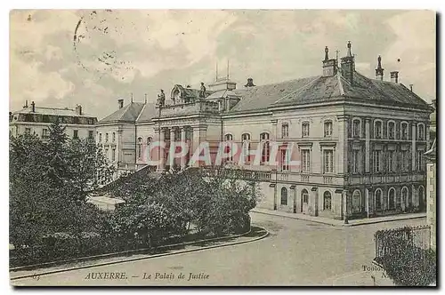 Cartes postales Auxerre Le Palais de Justice