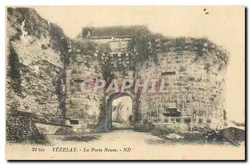 Cartes postales Vezelay La Porte Neuve