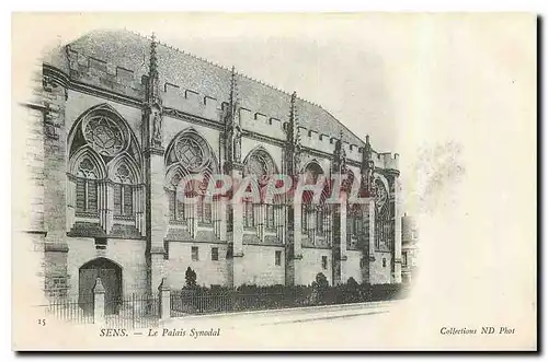 Cartes postales Sens Le Palais Synodal