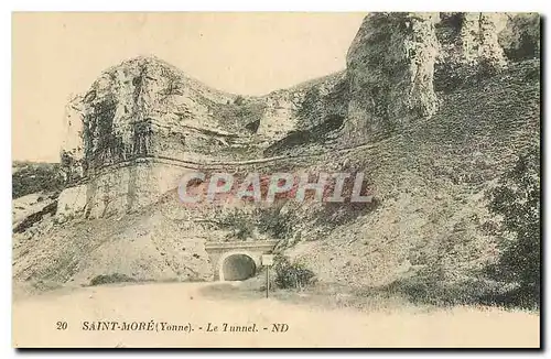 Cartes postales Saint More Yonne Le Tunnel