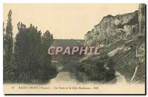 Cartes postales Saint More Yonne La Cure et la Cote Rocheuse