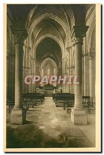 Cartes postales Monastere de Ste Marie de la Pierre qui Vire Yonne L'Eglise Vue prise sous la Tribune