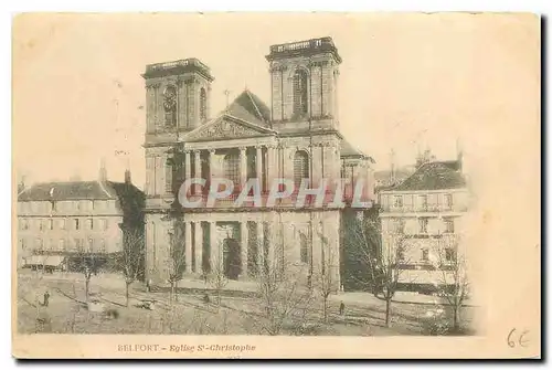 Cartes postales Eglise St Christophe