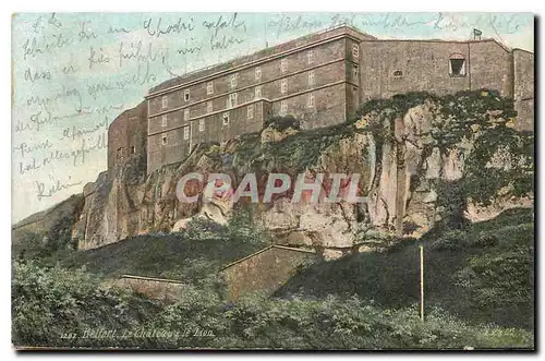 Cartes postales Belfort le Chateau le Lion