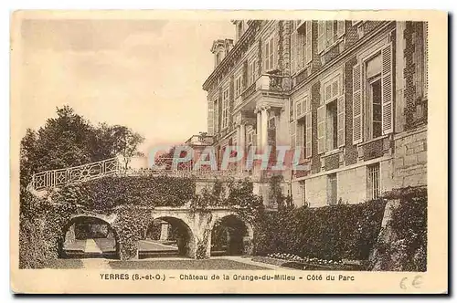 Cartes postales Yerres S et O Chateau de la Grange Millieu Cote du Parc