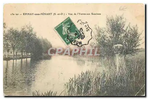 Ansichtskarte AK Epinay sous Senart S et o Vue de l'Yerres aux Sauciaux