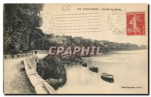 Cartes postales Athis Mons Bords de Seine