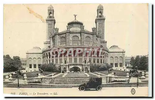 Ansichtskarte AK Paris Le Trocadero Automobile