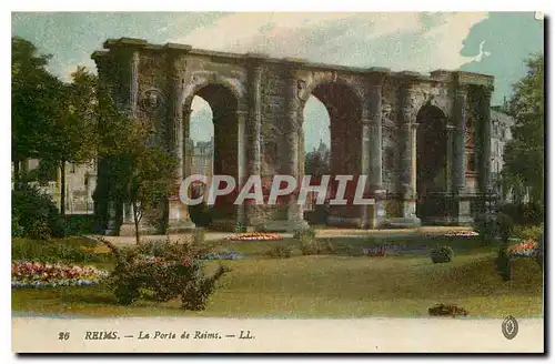 Cartes postales Reims La Porte de Reims