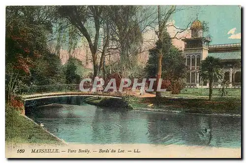 Cartes postales Marseille Parc Borely Bords du Lac