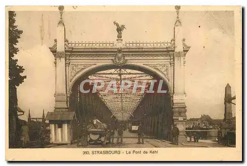 Cartes postales Strasbourg le Pont de Kehl