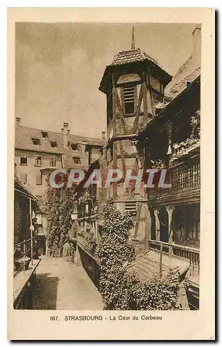 Cartes postales Strasbourg la Cour du Corbeau